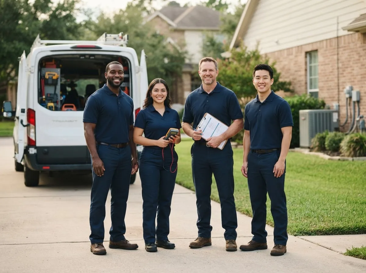 Certified HVAC technician near Hawkins, WI